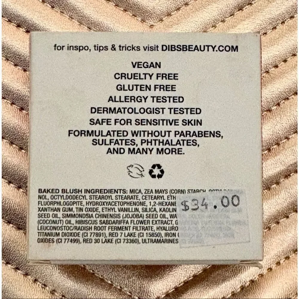 DIBS - NIB - Beauty Duet Baked Blush Duo in 